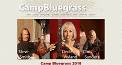 Desktop Screenshot of campbluegrass.com