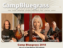 Tablet Screenshot of campbluegrass.com